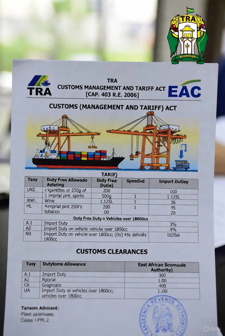 Ada za Uondoaji wa Forodha nchini Tanzania