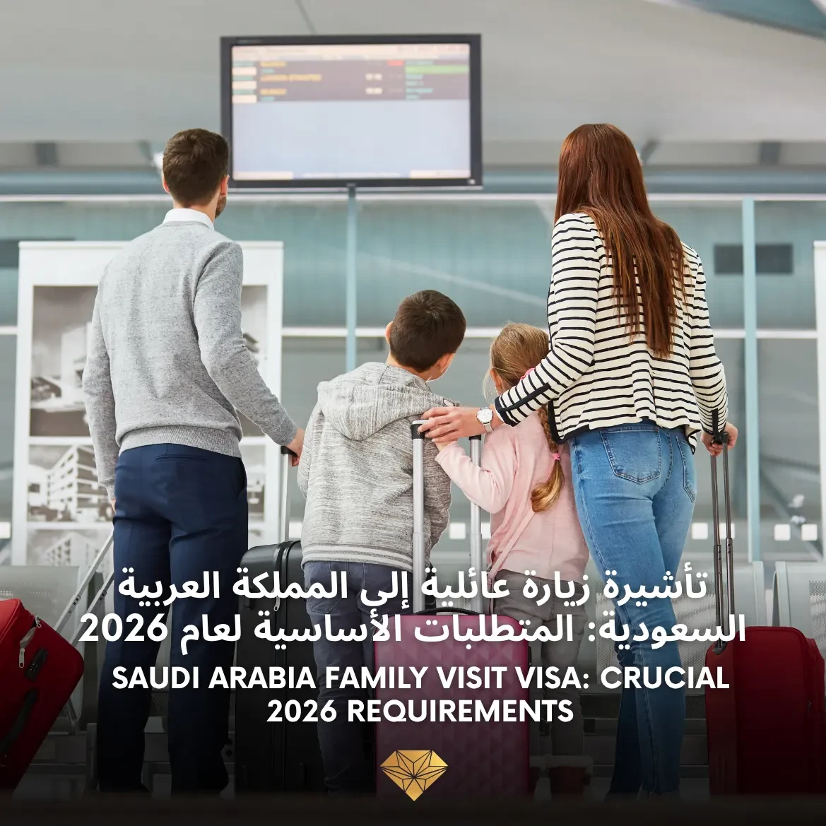 Masharti Muhimu ya Visa ya Kutembelea Familia Saudi Arabia ya mwaka 2026.