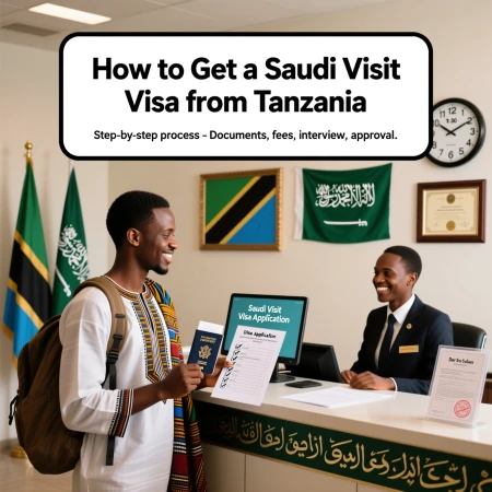 How to Get a Saudi Visit Visa from Tanzania: